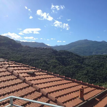 度假居 Amazing View, Terrace, Confort Among Olives And Sea