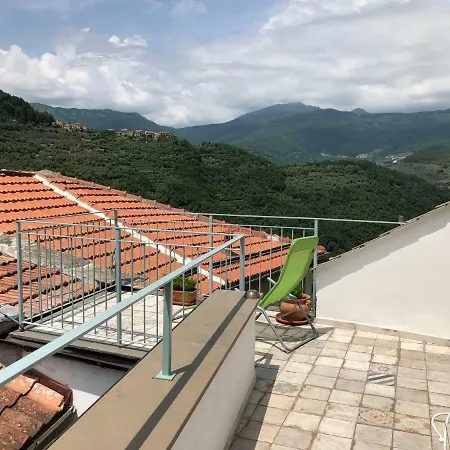 度假居 Amazing View, Terrace, Confort Among Olives And Sea